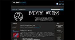 Desktop Screenshot of katanaworks.com